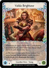 Valda Brightaxe - HER051 (HER051) [Flesh and Blood Promo Cards]