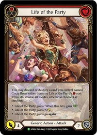 Life of the Party (Red) - LGS084 (LGS084) [Flesh and Blood Promo Cards]