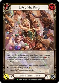 Life of the Party (Yellow) - LGS085 (LGS085) [Flesh and Blood Promo Cards]