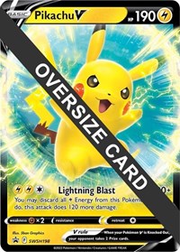 Pikachu V - SWSH198 (SWSH198) [Jumbo Cards]
