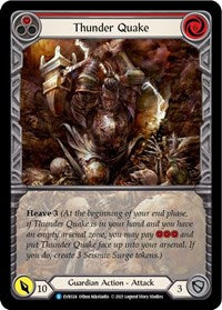 Thunder Quake (Red) (Extended Art) (EVR024) [Everfest]