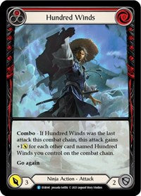 Hundred Winds (Red) (Extended Art) (EVR041) [Everfest]