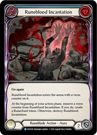 Runeblood Incantation (Blue) (EVR109) [Everfest]