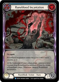 Runeblood Incantation (Blue) (Extended Art) (EVR109) [Everfest]