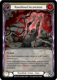 Runeblood Incantation (Yellow) (Extended Art) (EVR108) [Everfest]