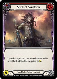 Shrill of Skullform (Red) (EVR116) [Everfest]