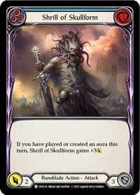 Shrill of Skullform (Blue) (EVR118) [Everfest]