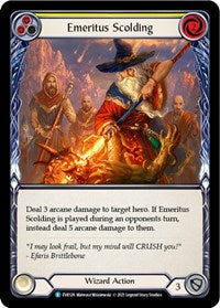 Emeritus Scolding (Yellow) (EVR126) [Everfest]