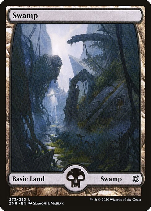 Swamp (273) [Zendikar Rising] [Full Art]
