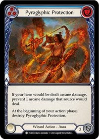 Pyroglyphic Protection (Blue) (EVR133) [Everfest]