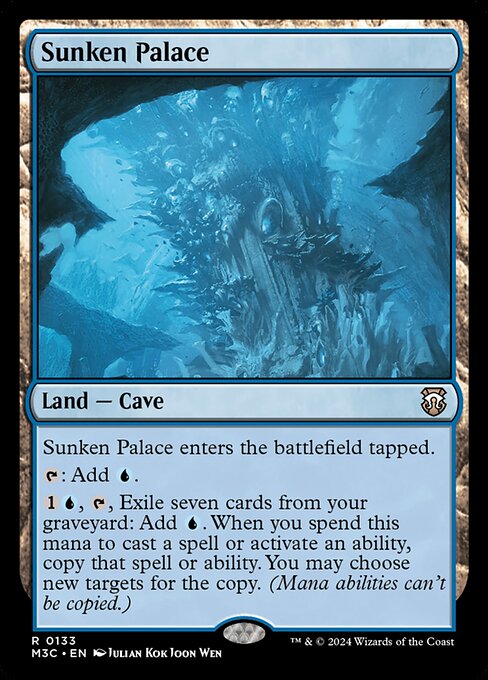 Sunken Palace (133) [Modern Horizons 3 Commander]