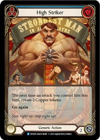 High Striker (Blue) (Extended Art) (EVR166) [Everfest]