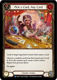 Pick a Card, Any Card (Red) (EVR167) [Everfest]