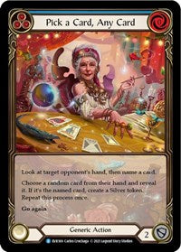 Pick a Card, Any Card (Blue) (Extended Art) (EVR169) [Everfest]