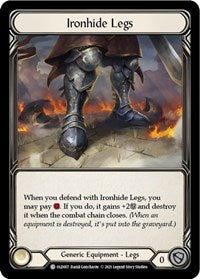 Ironhide Legs (OLD007) [Blitz Deck Tales of Aria Oldhim]