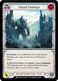 Glacial Footsteps (Blue) (OLD010) [Blitz Deck Tales of Aria Oldhim]