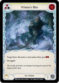 Winter's Bite (Yellow) (OLD016) [Blitz Deck Tales of Aria Oldhim]