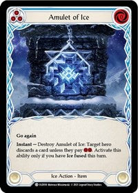 Amulet of Ice (OLD018) [Blitz Deck Tales of Aria Oldhim]