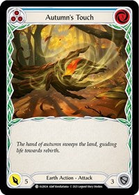 Autumn's Touch (Blue) (OLD024) [Blitz Deck Tales of Aria Oldhim]