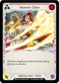 Heaven's Claws (Red) (LXI014) [Blitz Deck Tales of Aria Lexi]