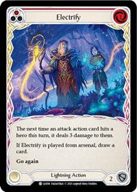Electrify (Red) (LXI016) [Blitz Deck Tales of Aria Lexi]