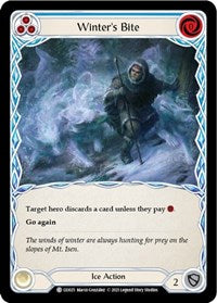 Winter's Bite (Blue) (LXI025) [Blitz Deck Tales of Aria Lexi]