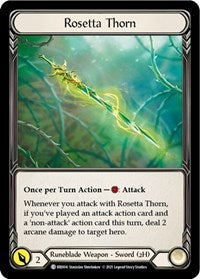 Rosetta Thorn (BRI004) [Blitz Deck Tales of Aria Briar]