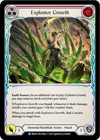 Explosive Growth (Red) (BRI009) [Blitz Deck Tales of Aria Briar]