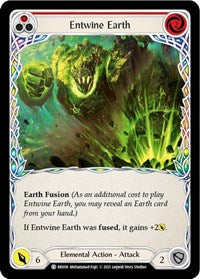 Entwine Earth (Red) (BRI016) [Blitz Deck Tales of Aria Briar]