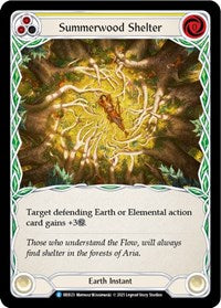 Summerwood Shelter (Yellow) (BRI023) [Blitz Deck Tales of Aria Briar]