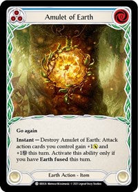 Amulet of Earth (BRI026) [Blitz Deck Tales of Aria Briar]