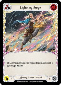 Lightning Surge (Yellow) (BRI029) [Blitz Deck Tales of Aria Briar]