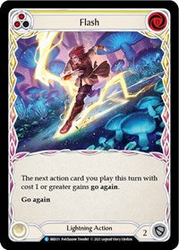 Flash (Yellow) (BRI031) [Blitz Deck Tales of Aria Briar]