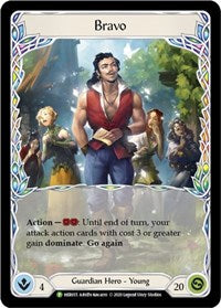 Bravo - HER055 (HER055) [Flesh and Blood Promo Cards]