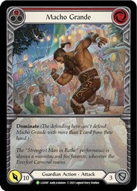 Macho Grande (Red) - LGS087 (LGS087) [Flesh and Blood Promo Cards]