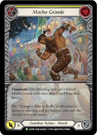 Macho Grande (Yellow) - LGS088 (LGS088) [Flesh and Blood Promo Cards]