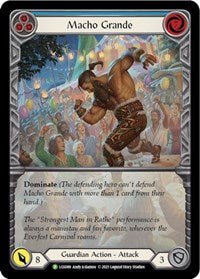 Macho Grande (Blue) - LGS089 (LGS089) [Flesh and Blood Promo Cards]