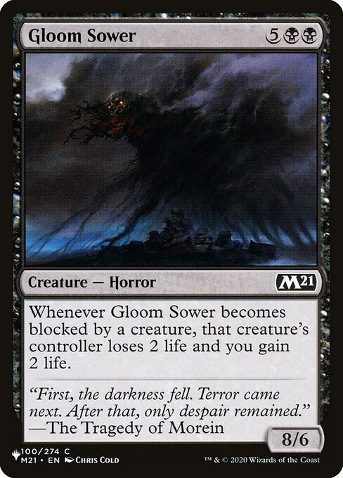 Gloom Sower (M21-100) [The List]
