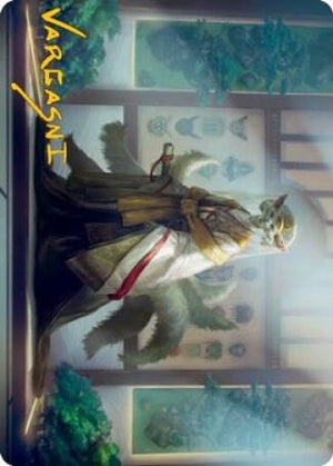 Light-Paws, Emperor's Voice Art Card (Gold-Stamped Signature) (23) [Kamigawa: Neon Dynasty Art Series]