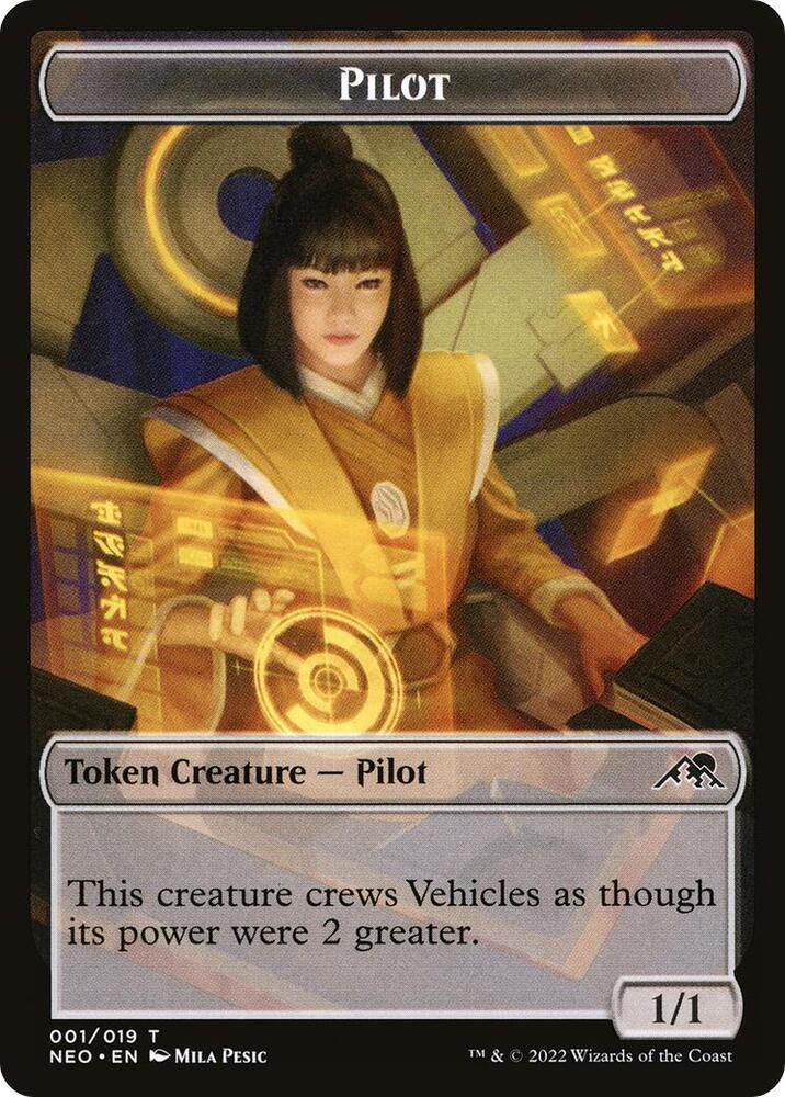 Pilot Token (1) [Kamigawa: Neon Dynasty]