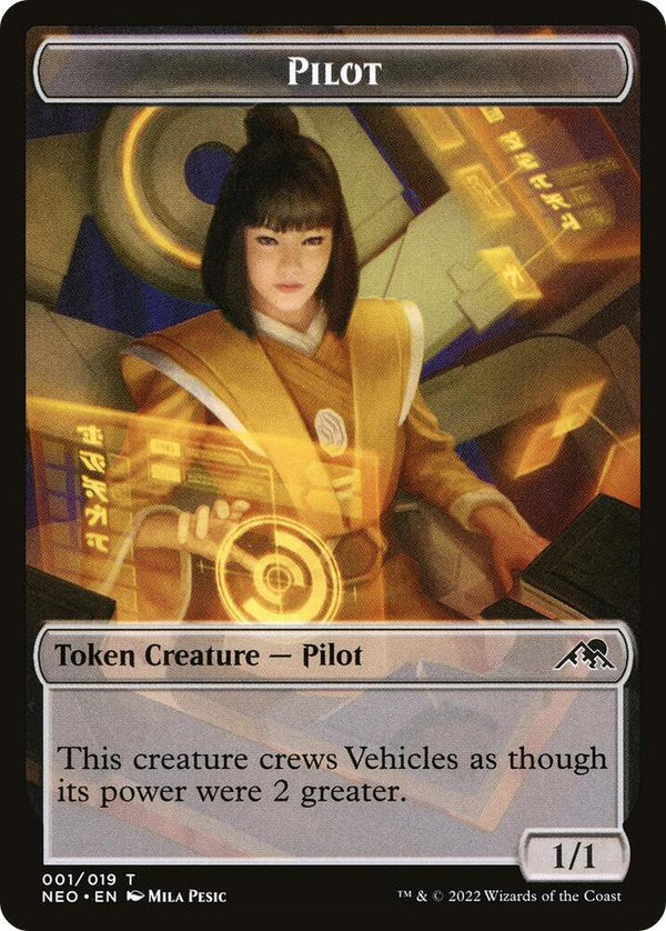 Pilot Token (1) [Kamigawa: Neon Dynasty]