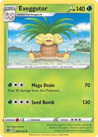 Exeggutor (002/172) [SWSH09 Brilliant Stars]