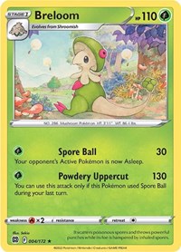 Breloom (004/172) [SWSH09 Brilliant Stars]