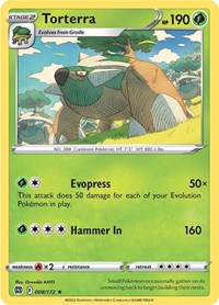 Torterra (008/172) [SWSH09 Brilliant Stars]