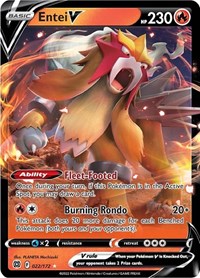 Entei V (022/172) [SWSH09 Brilliant Stars]