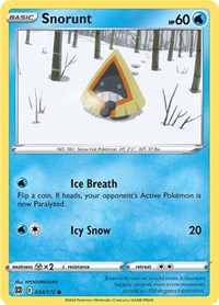 Snorunt (034/172) [SWSH09 Brilliant Stars]