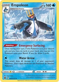 Empoleon (037/172) [SWSH09 Brilliant Stars]