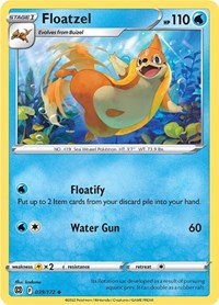 Floatzel (039/172) [SWSH09 Brilliant Stars]