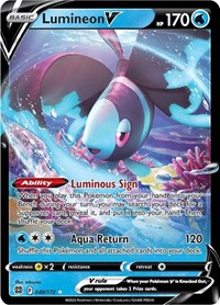Lumineon V (040/172) [SWSH09 Brilliant Stars]
