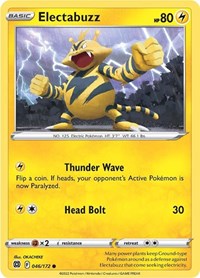 Electabuzz (046/172) [SWSH09 Brilliant Stars]